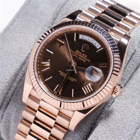 rolex day-date rose|Rolex Day-Date 40 price.